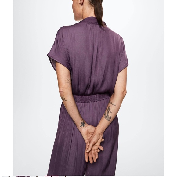 MANGO Satin Top - Picture 7 of 7